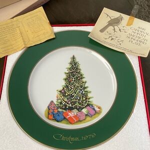 George Good Limited Edition Traditional Christmas 1979 Collectors Plate